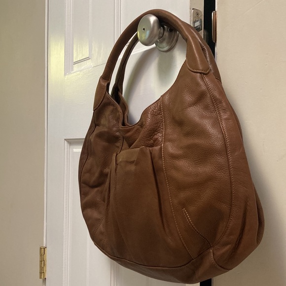 Brown Leather Hobo Bag - Picture 3 of 8